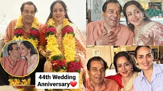 Dharmendra Marries Hema Malini Again At 88, Kiss Her On Wedding Anniversary - Sunny & Bobby Missing!