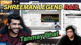 Shreeman legend Raid On Tanmay Bhat || Tanmay Bhat reaction #tanmaybhat #shreemanlegend #raid