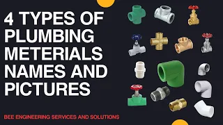 #04 4Type of Plumbing materials names and pictures  #pprc #pvc #brass #fitting