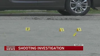 Shooting investigation underway in Harvey, 2 hospitalized