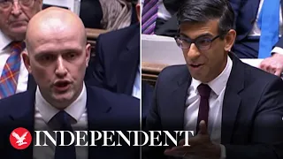 The full exchange: Rishi Sunak and Stephen Flynn clash over police powers at PMQs