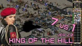 Red Alert 2 - King of The Hill Ver 2.0 - 7 vs 1 + Superweapons