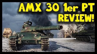 ► World of Tanks - 9.7 - AMX 30 1er Prototype Review & Gameplay - New Tier 9 Medium Tank