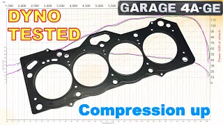 More compression, More power ?  Compression ratio  -Dyno tested