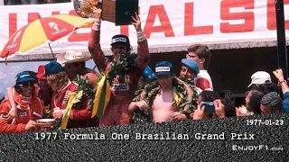 1977 F1 Brazilian Grand Prix Line Racing