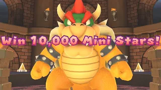 What happens if you get "Win 10,000 Ministars from Bowser"? (Mario Party 10)