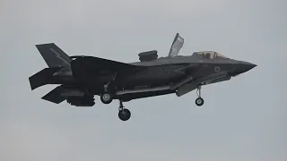 F-35B Lightning and BBMF Lancaster, RAF Cosford Airshow 2023