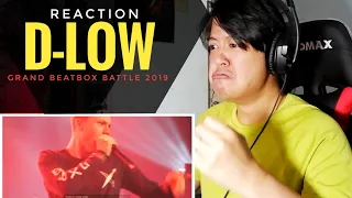 REACTION | D-LOW | Grand Beatbox Battle 2019 | Solo Elimination