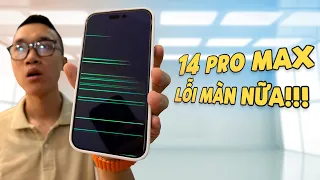 TOANG THẬT RỒI: đến lượt iPhone 14 Pro Max lỗi màn hình y hệt như iPhone 13 Pro Max