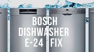 ✨ BOSCH DISHWASHER E-24  -  THINGS TO CHECK ✨