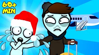 When Zombie Dad's Away at Christmas! | Spooky Holiday Songs By Papa Joel's English