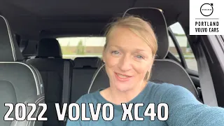 2022 Volvo XC40 R-Design with Polestar / Walkaround with Heather