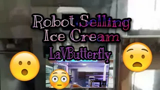 Robot Selling Ice cream