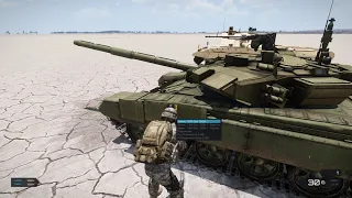 ArmA 3 Танк Chalenger против 4-х гранатомётчиков, Gorgona и Т-100 Varsuk