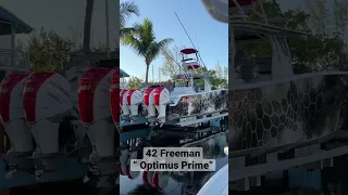 42 Freeman Boat Works “ Optimus Prime “