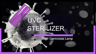 UVC Sterilizer 60W Germicidal Lamp