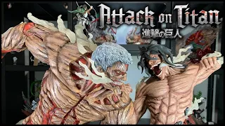Attack on Titan Final Season Hype!! | Eren Vs Armored Titan by Figurama | Statue Unboxing