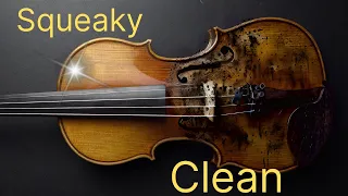 CLEAN Your Violin The RIGHT Way - Violin Cleaning Tutorial