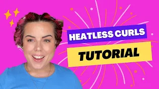 Heatless curls on shorter hair | I changed my favourite way to do my hair already