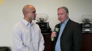 Baylor Football: Head Coach Dave Aranda with John Morris