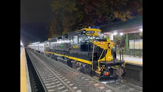 NJ Transit EMD GP40PH-2B No. 4210 Erie Heritage Unit Revenue Service Debut On The Bergen County Line