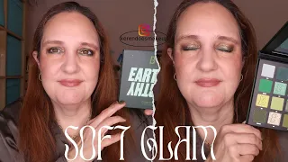 Soft Glam makeup look - new E.L.F blush, lip oil, lip pencil