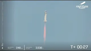 Blue Origin launches crew to space for first time, nails landings!