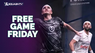 “That was quick…THAT WAS EVEN QUICKER!” | Mo. Elshorbagy v Elias | Black Ball Squash Open #FGF