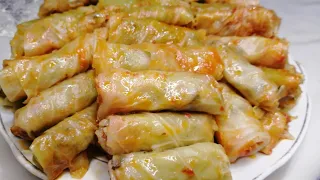 This is how they cook cabbage dolma in Azerbaijan. It is VERY TASTY