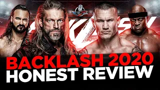 WWE Backlash 2020 Full Show Review: EDGE VS RANDY ORTON...ALMOST THE GREATEST WRESTLING MATCH EVER