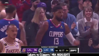 Los Angeles Lakers vs Los Angeles Clippers - Full Game Highlights | March 8, 2020 | 2019-20 Season