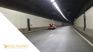 TrafficSense demonstratie Beneluxtunnel