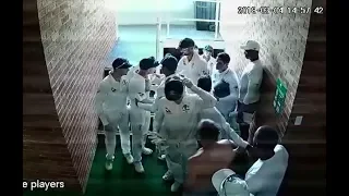 CCTV of Warner-De Kock incident