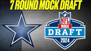 2024 Dallas Cowboys Mock Draft| 7 Rounds of DRAFT PICKS