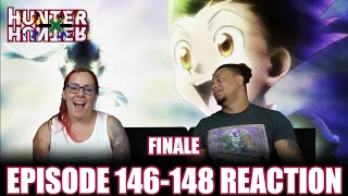 THE x FINALE! - MY FIRST WATCH HUNTER X HUNTER EPISODE 144-145: REACTION VIDEO
