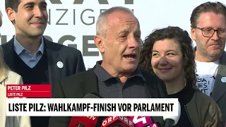 Liste Pilz: Wahlkampf-Finish vor Parlament