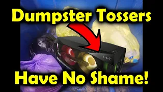 EEVblog 1513 - Dumpster Tossers Have No Shame!