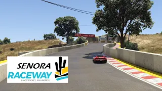 GTA V Motorsport - Realistic race tracks - SENORA RACEWAY