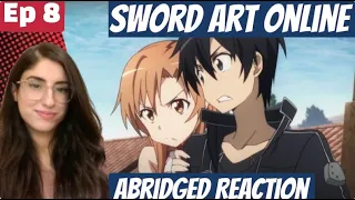 Sword Art Online Abridged Reaction | SAO Abridged ep 8
