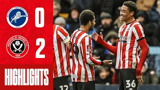 Jebbison & Bogle Goals send Blades through! 🔥 | Millwall 0-2 Sheffield United | FA Cup Highlights