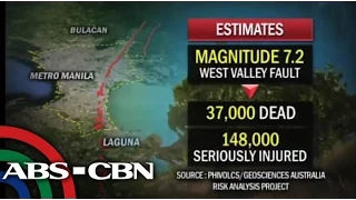 TV Patrol: Manila, QC may suffer most in case of a strong quake