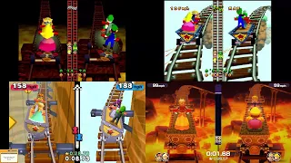 Evolution of All Mario Party Minigames remade in Mario Party Superstars and The Top 100  [1998-2021]