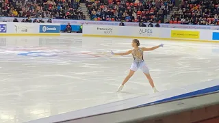 IDF19 Ladies' SP - Alena Kostornaia Алёна Косторная (the departure)