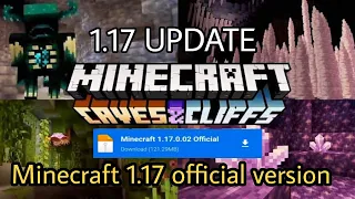 Minecraft Pe 1.17 Official Version  | Minecraft 1.17 Caves And Cliffs