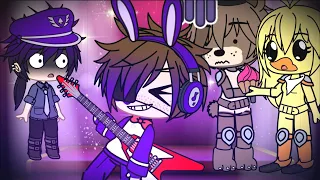 "Michael Afton, can you even play the guitar?" 🎸[meme/trend/but different] Afton Family Gacha Club