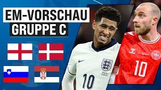 Kann England den Fluch beenden & Slowenien eine Sensation?! | Gruppe C | EM-Vorschau