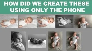 DIY baby photoshoot at Home | Simple set of poses to take at home using only phone