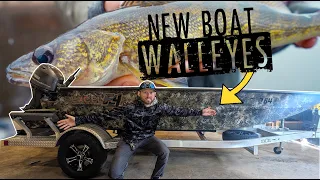 I Got a NEW BOAT + First Walleye Fishing of SPRING!