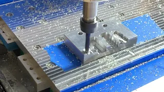 CNC 3018 cutting aluminum after a few upgrades.. sounds horrible but way better than the original.