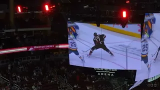 BOKO IMAMA'S FIRST NHL GOAL LIVE!